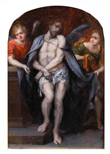 XVII secolo, Cristo con due angeli al sepolcro